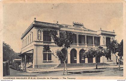 Mozambique - LOURENÇO MARQUES Maputo - The Treasury - Publ. Santos Rufino