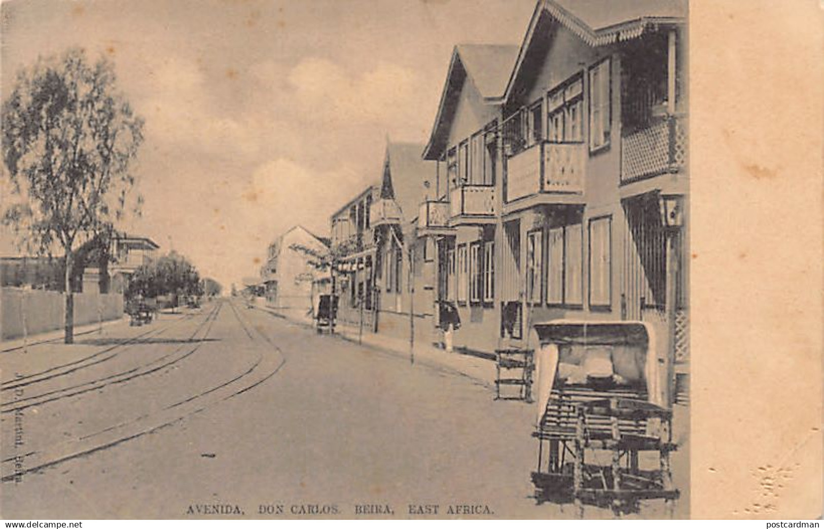 Mozambique - BEIRA - Avenida Don Carlos - Publ. J. D. Martini