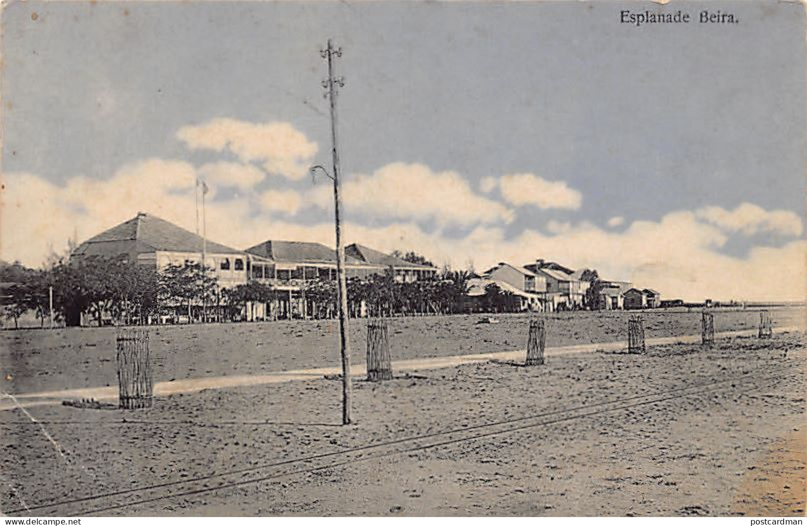 Mozambique - BEIRA - Esplanade - Publ. Krafft