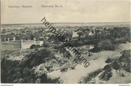 Mosambik - Mocambique - Lourenco Marques - Panorama No. 4