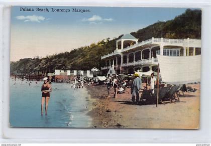Mozambique - LOURENÇO MARQUES - Polona Beach - Publ. The Newman Art Publishing Co.