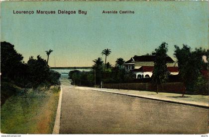 PC MOZAMBIQUE, LOURENCO MARQUES, DELAGOA BAY, VINTAGE POSTCARD (b20808)