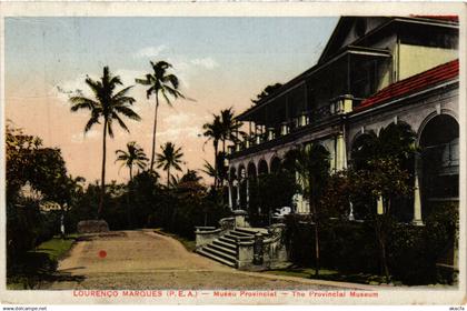 PC MOZAMBIQUE, LOURENCO MARQUES, PROVINCIAL MUSEUM, POSTCARD (b20754)