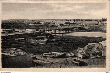 PC MOZAMBIQUE / PORTUGAL, BRIDGE OVER CHIVEVE RIVER, (b13402)