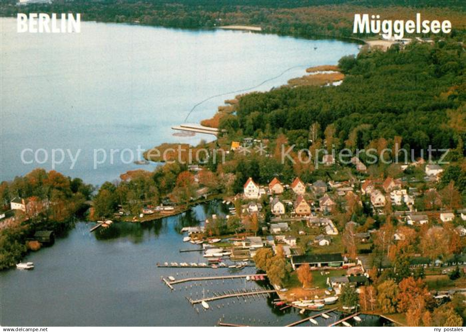 Mueggelsee Fliegeraufnahme