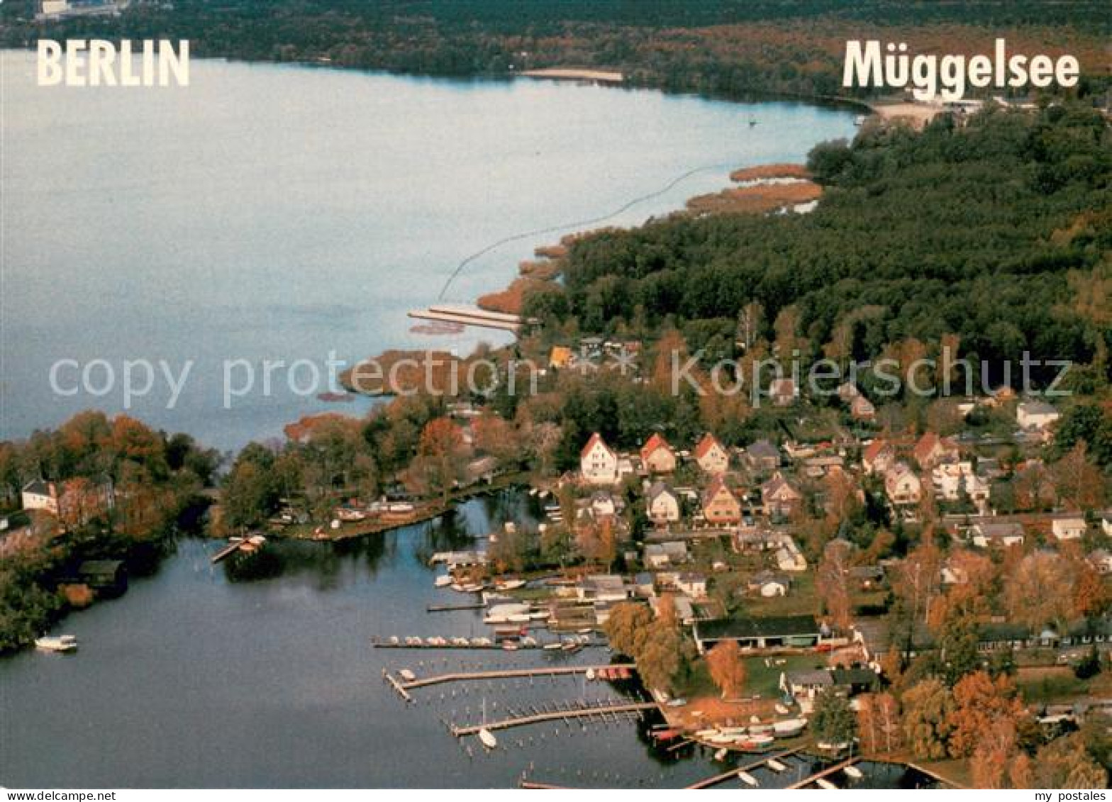 Mueggelsee Fliegeraufnahme