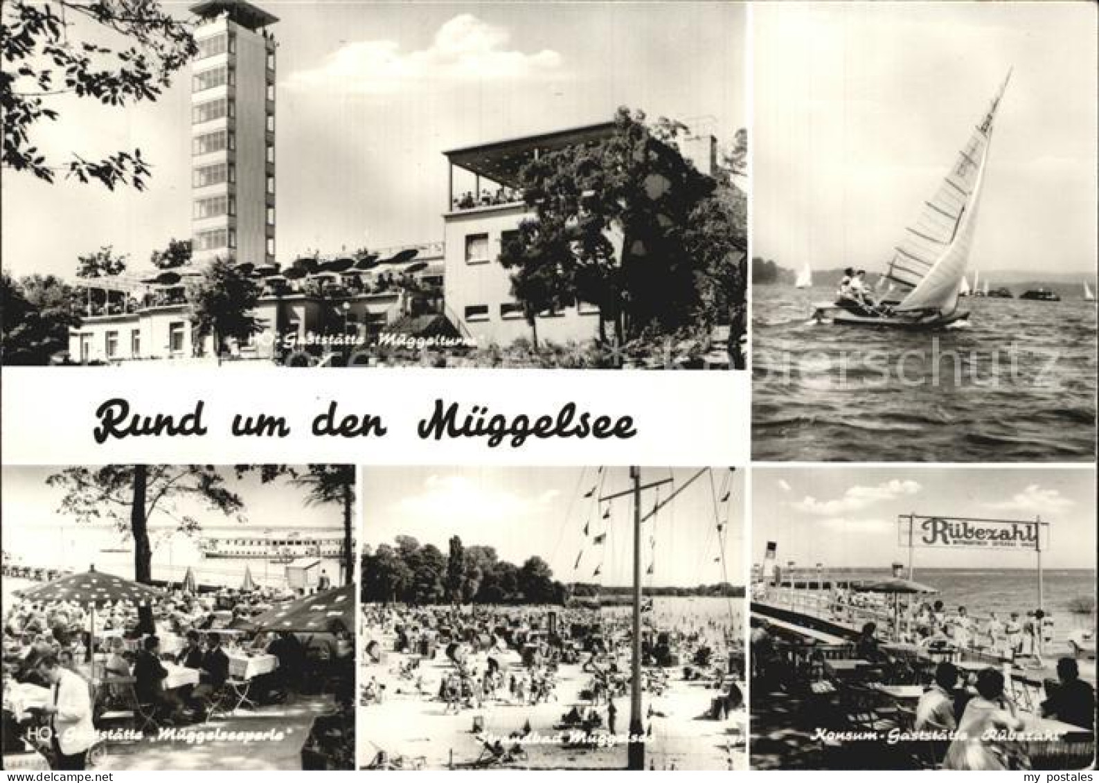 Mueggelsee Mueggelturm Restaurant-Ruebezahl Strandbad