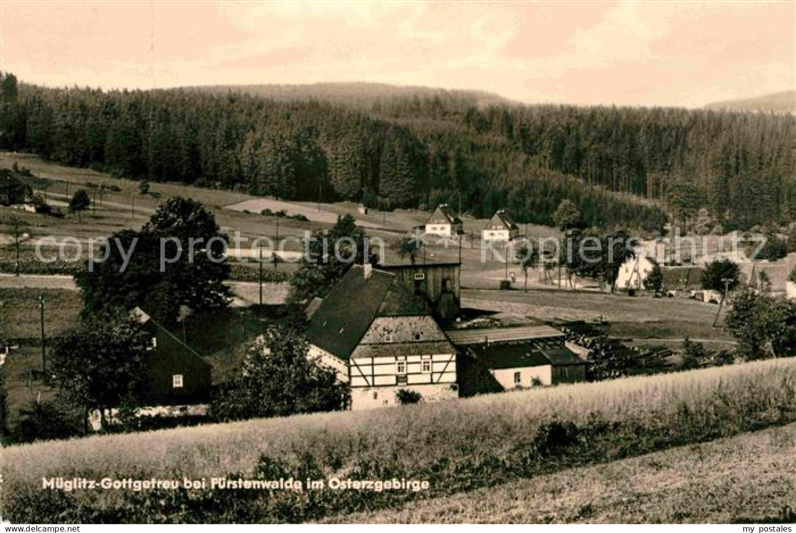 Mueglitz Fuerstenwalde Teilansicht