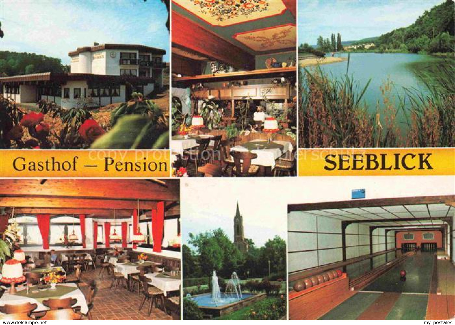 Muehlbach Eppingen Gasthof Pension Seeblick Kegelbahn