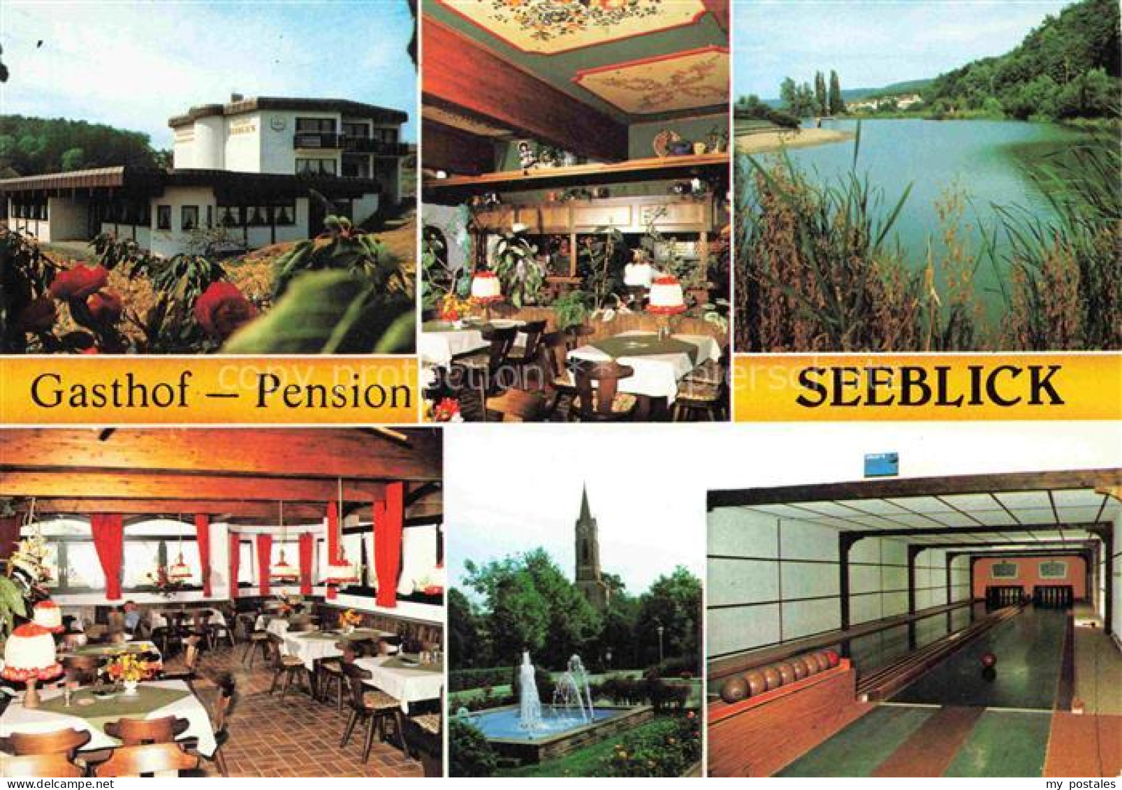 Muehlbach Eppingen Gasthof Pension Seeblick Kegelbahn