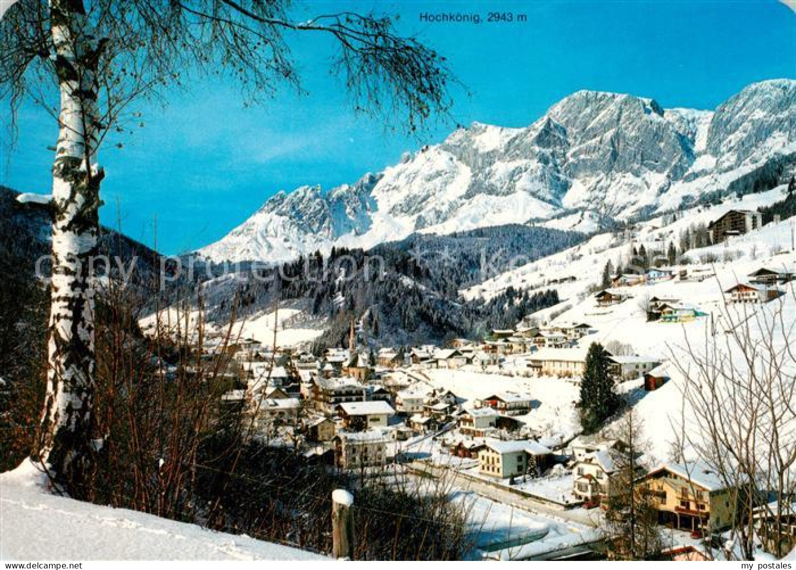 Muehlbach Hochkoenig AT Skischaukel Muehlbach Dienten