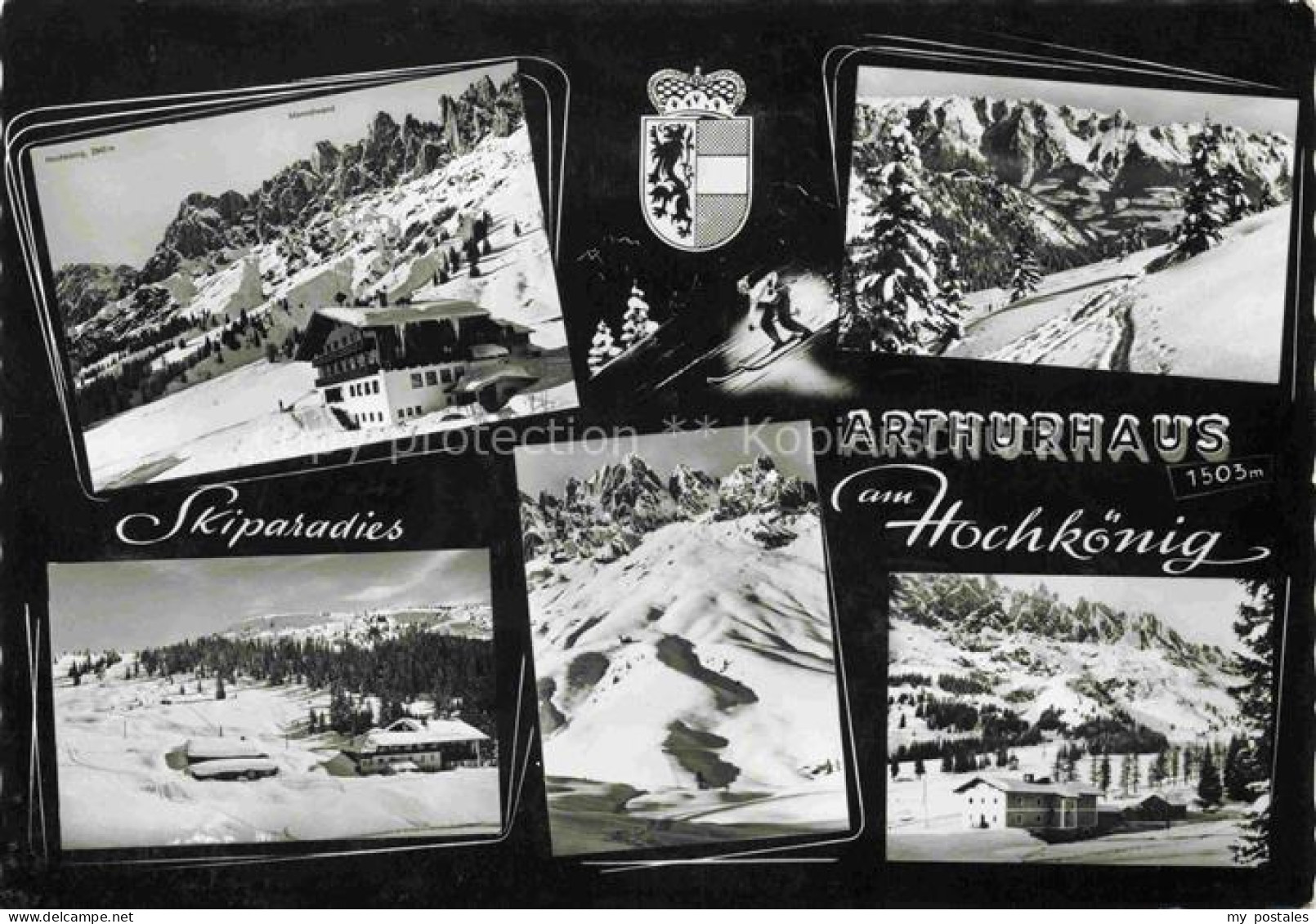 Muehlbach Hochkoenig Pinzgau-Pongau AT Skiparadies am Hochkoenig Arthurhaus Berg