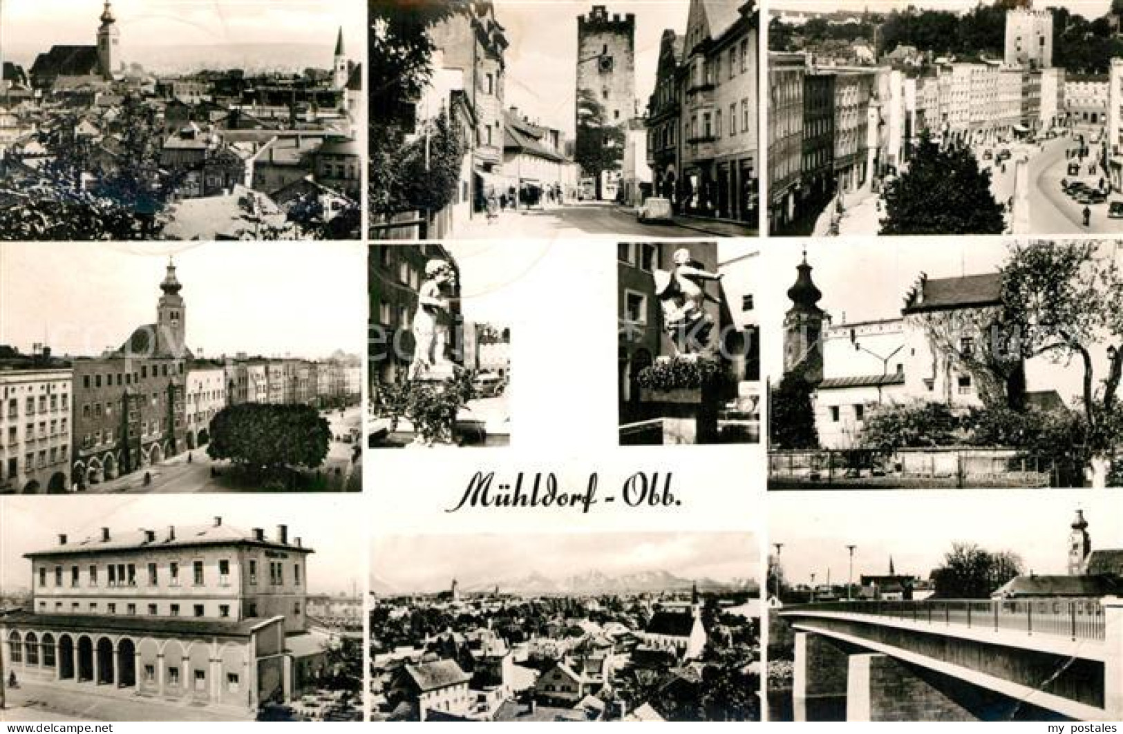 Muehldorf Inn Stadtansichten