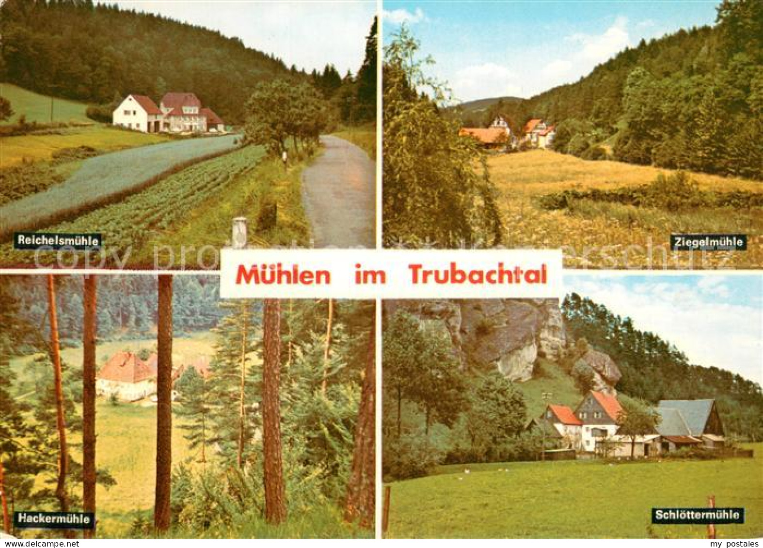 Muehlen Vilsbiburg Reichelsmuehle Ziegelmuehle Hackermuehle Schloettermuehle