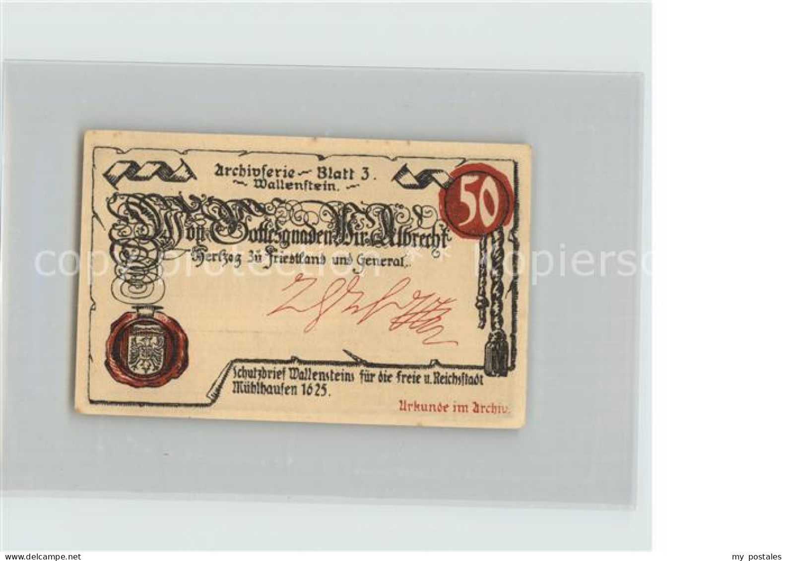 Muehlhausen Thueringen 50 Pfennig