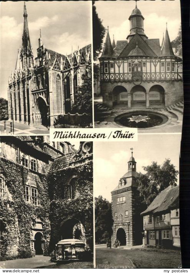Muehlhausen Thueringen Ansichten