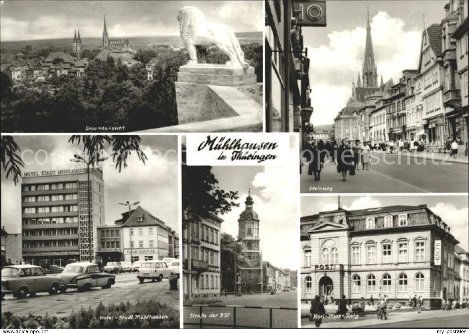 Muehlhausen Thueringen Steinweg Hotel Stadt Muehlhausen