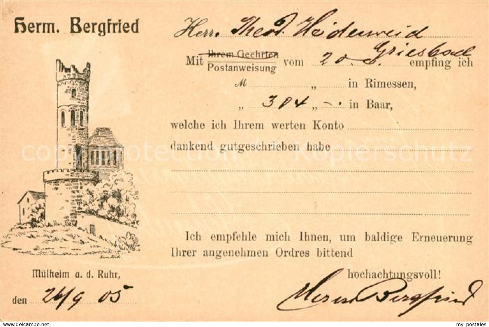 Muelheim Ruhr Herm Bergfried