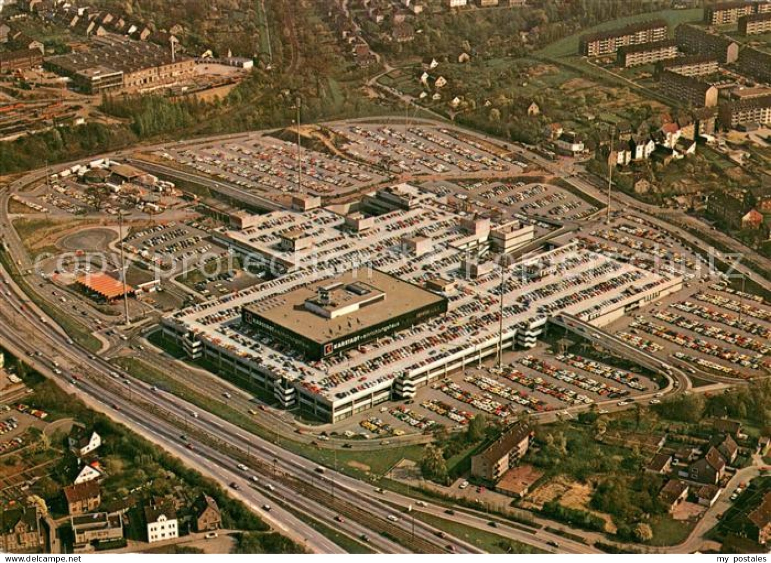 Muelheim Ruhr Rhein Ruhr Zentrum Fliegeraufnahme