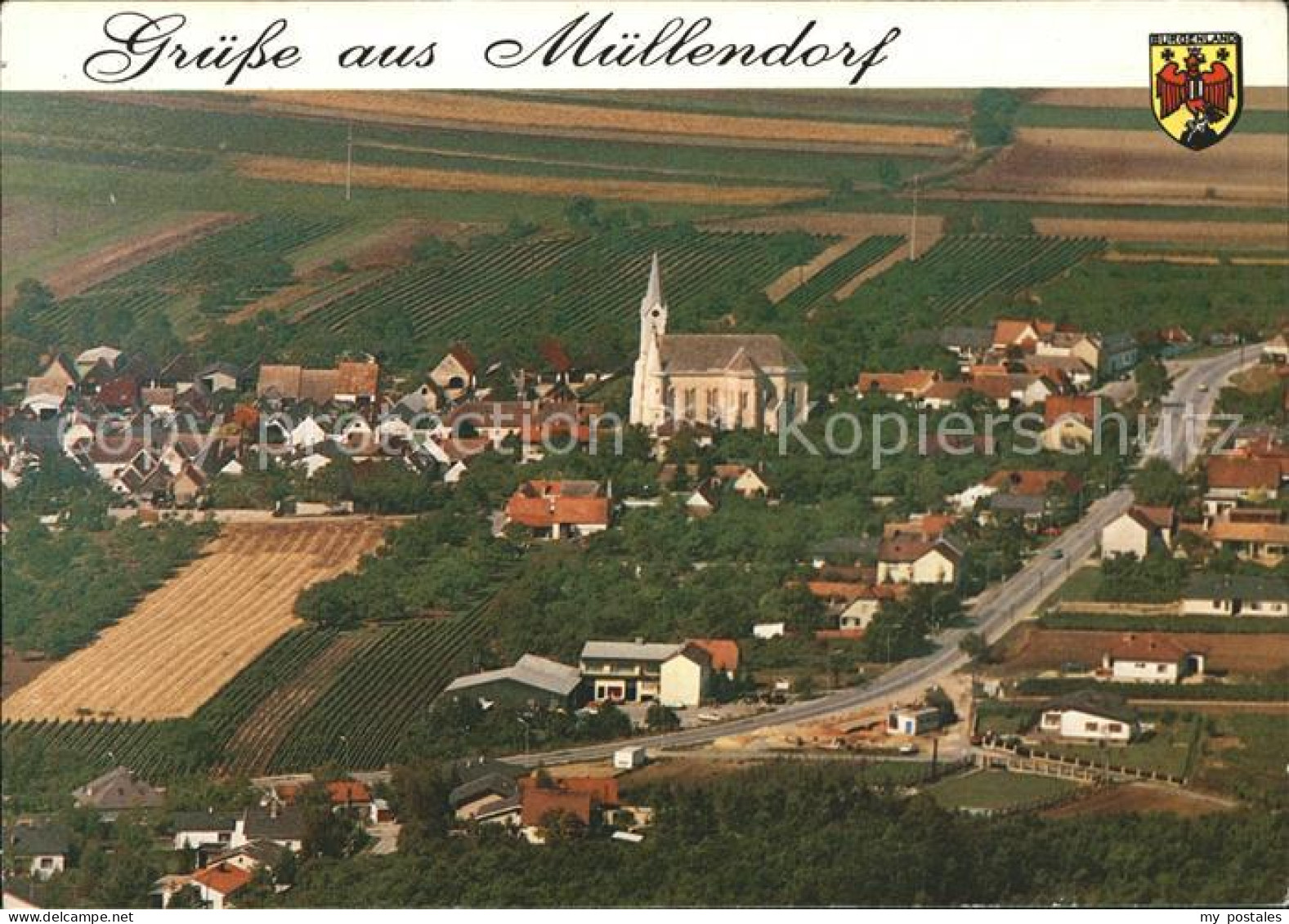 Muellendorf Burgenland Fliegeraufnahme