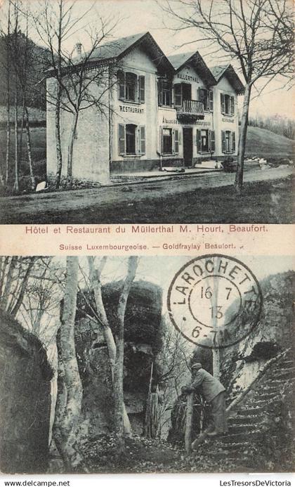 [-5%] LUXEMBOURG - Muellerthal - Hôtel et restaurant du Muellerthal M Hourt Beaufort - Bruno Goerz - Carte postale ancie