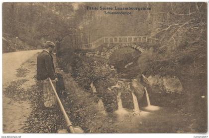 CPA Petite Suisse Luxembourgeoise - Schiessendempel