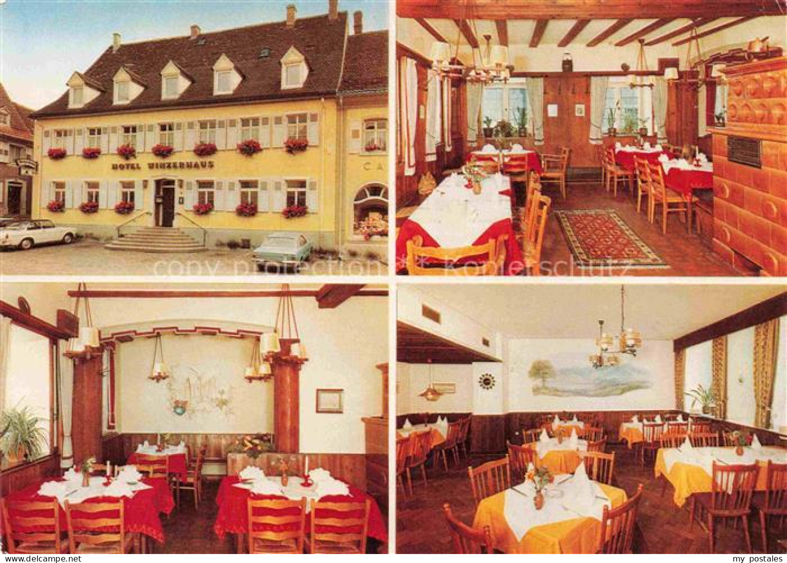 Muellheim Baden Hotel Restaurant Winzerhaus Gastraeume