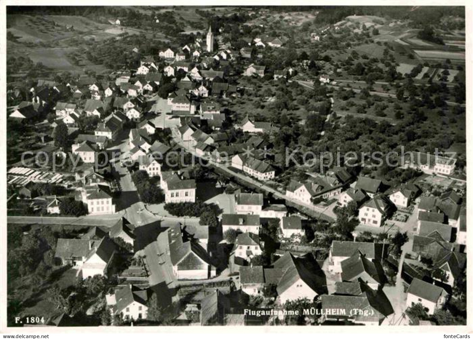 Muellheim Steckborn Fliegeraufnahme