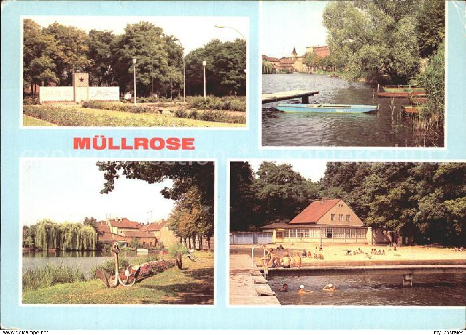 Muellrose Sowjetisches Ehrenmal Muellroser See Strandbad
