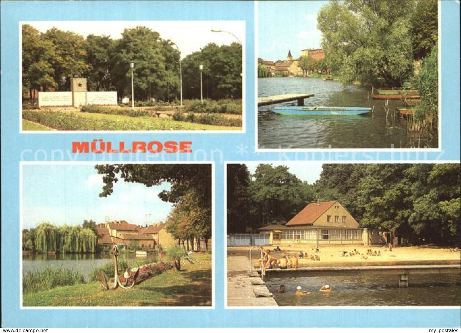 Muellrose Sowjetisches Ehrenmal See Strandbad