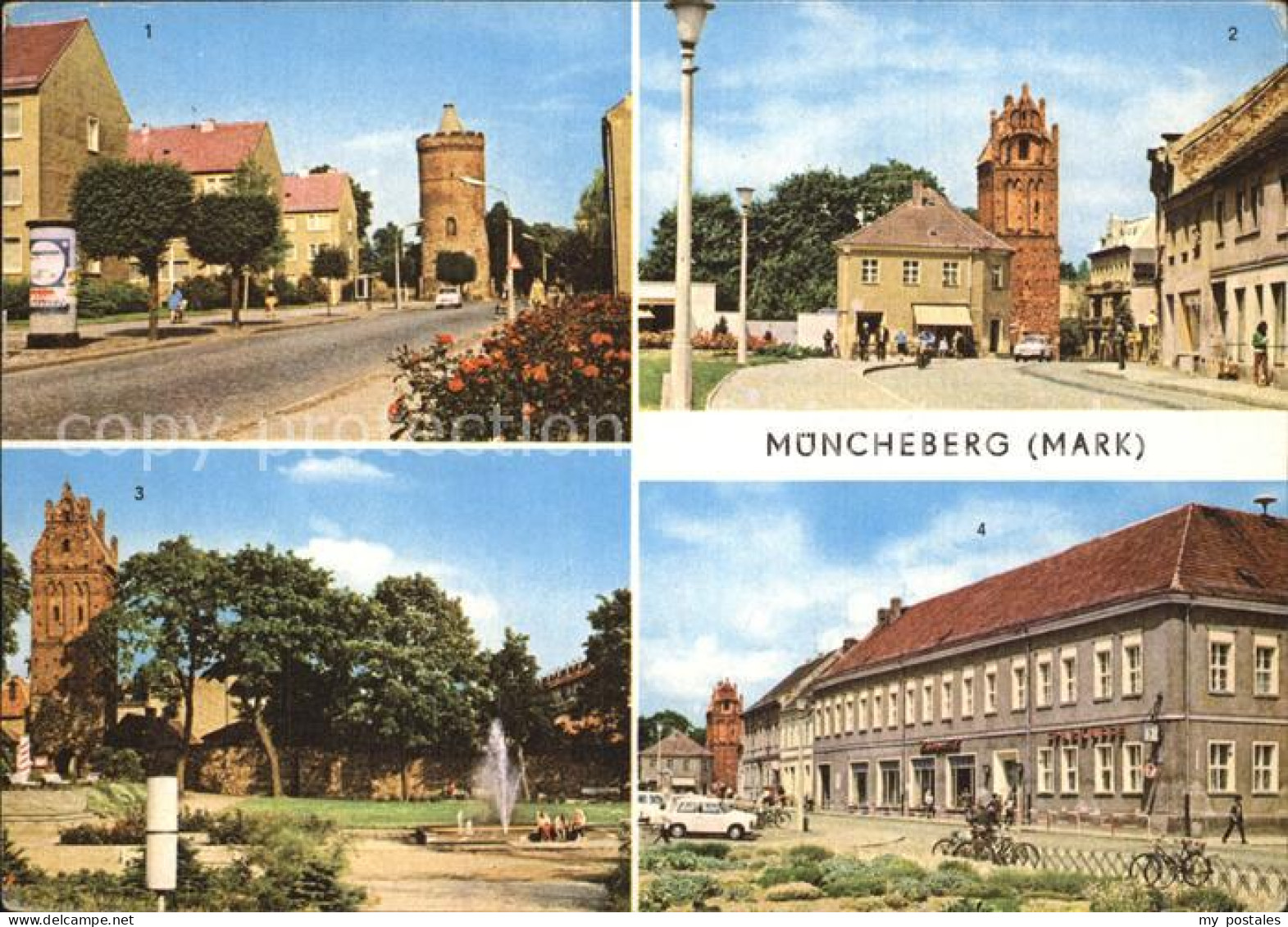 Muencheberg Storchenturm Pulverturm Ernst-Thaelmann-Strasse