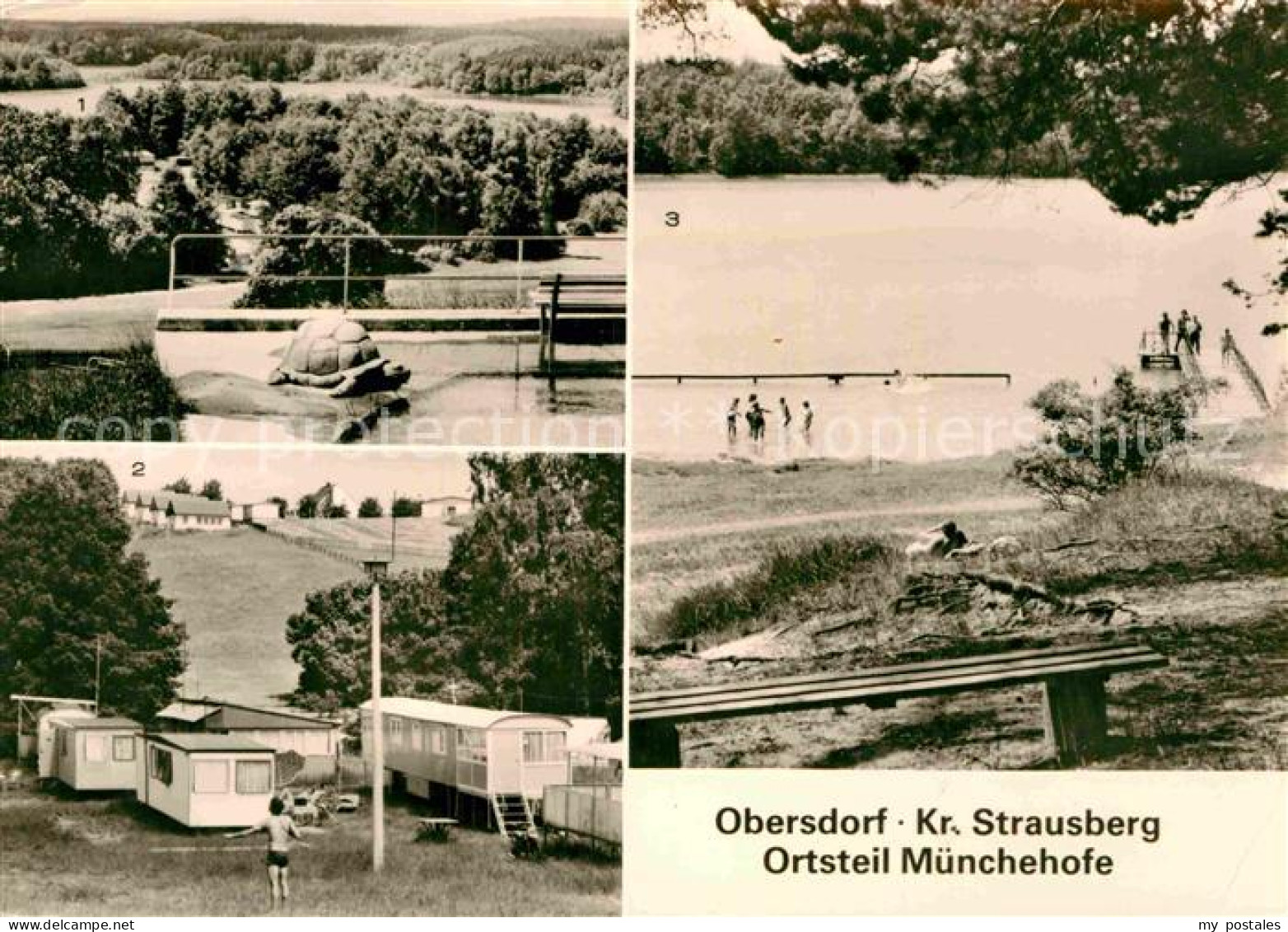 Muenchehofe Hoppegarten Klobichsee Campingplatz