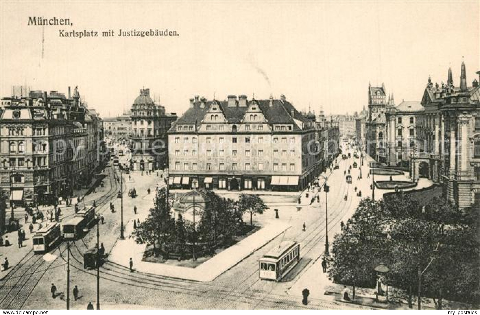 Muenchen Karlsplatz Justizgeb?uden