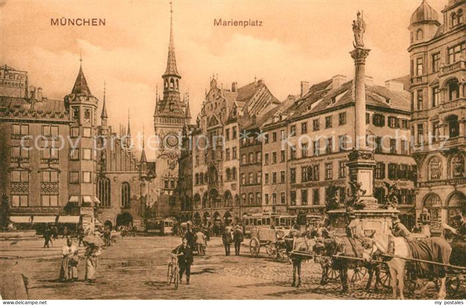 Muenchen Marienplatz
