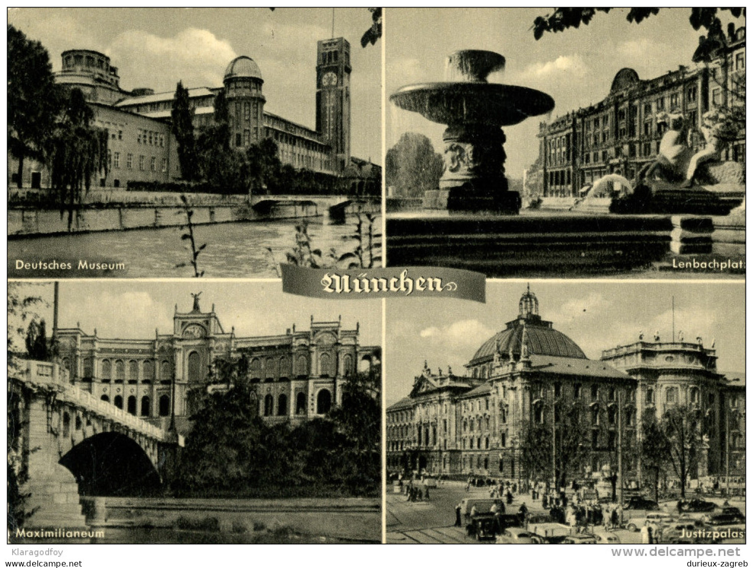 Muenchen old unused postcard bb