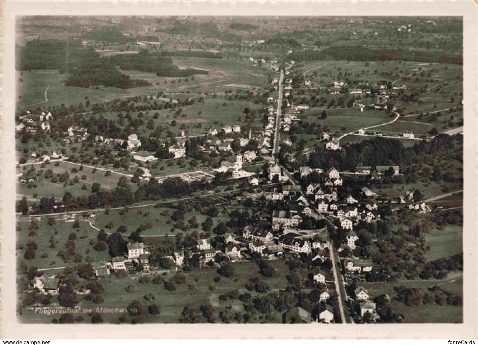 Muenchwilen TG Fliegeraufnahme