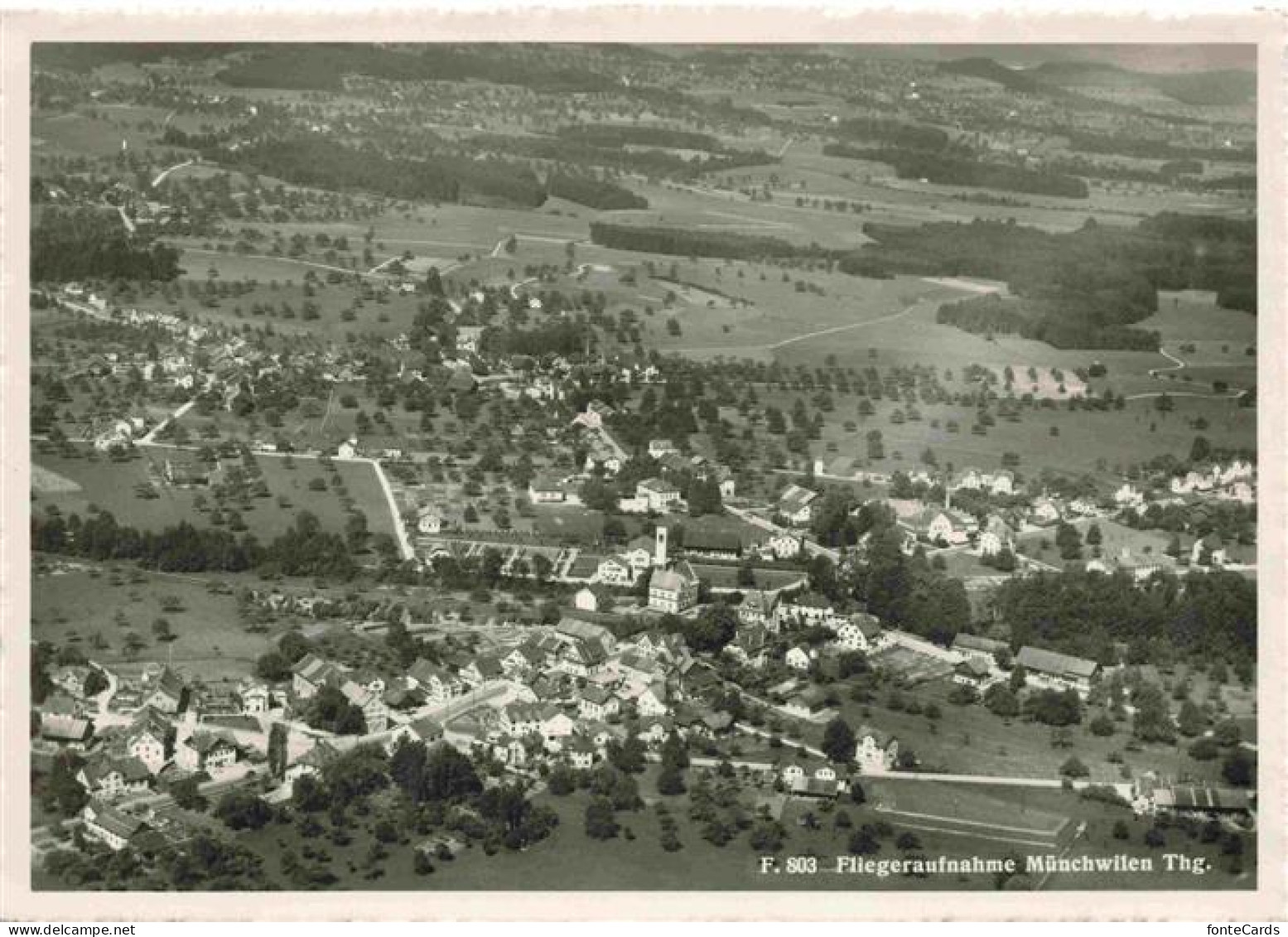 Muenchwilen TG Fliegeraufnahme