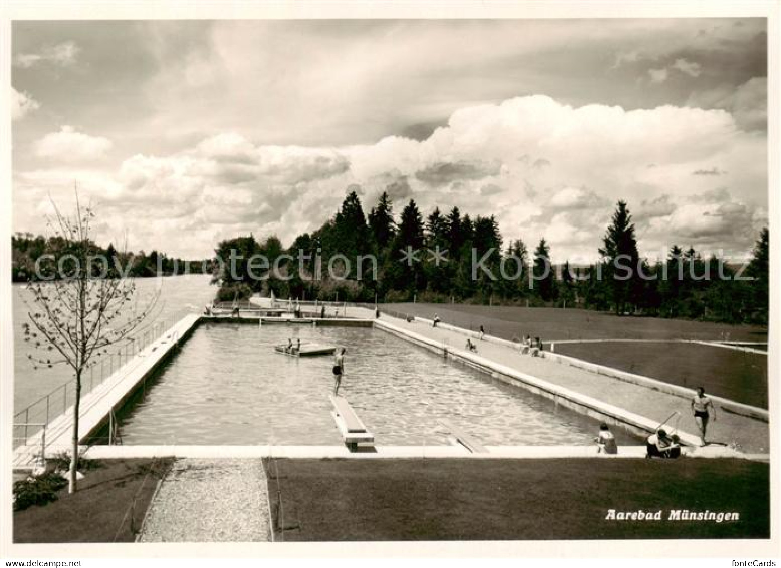 Muensingen Konolfingen BE Aarebad Muensingen