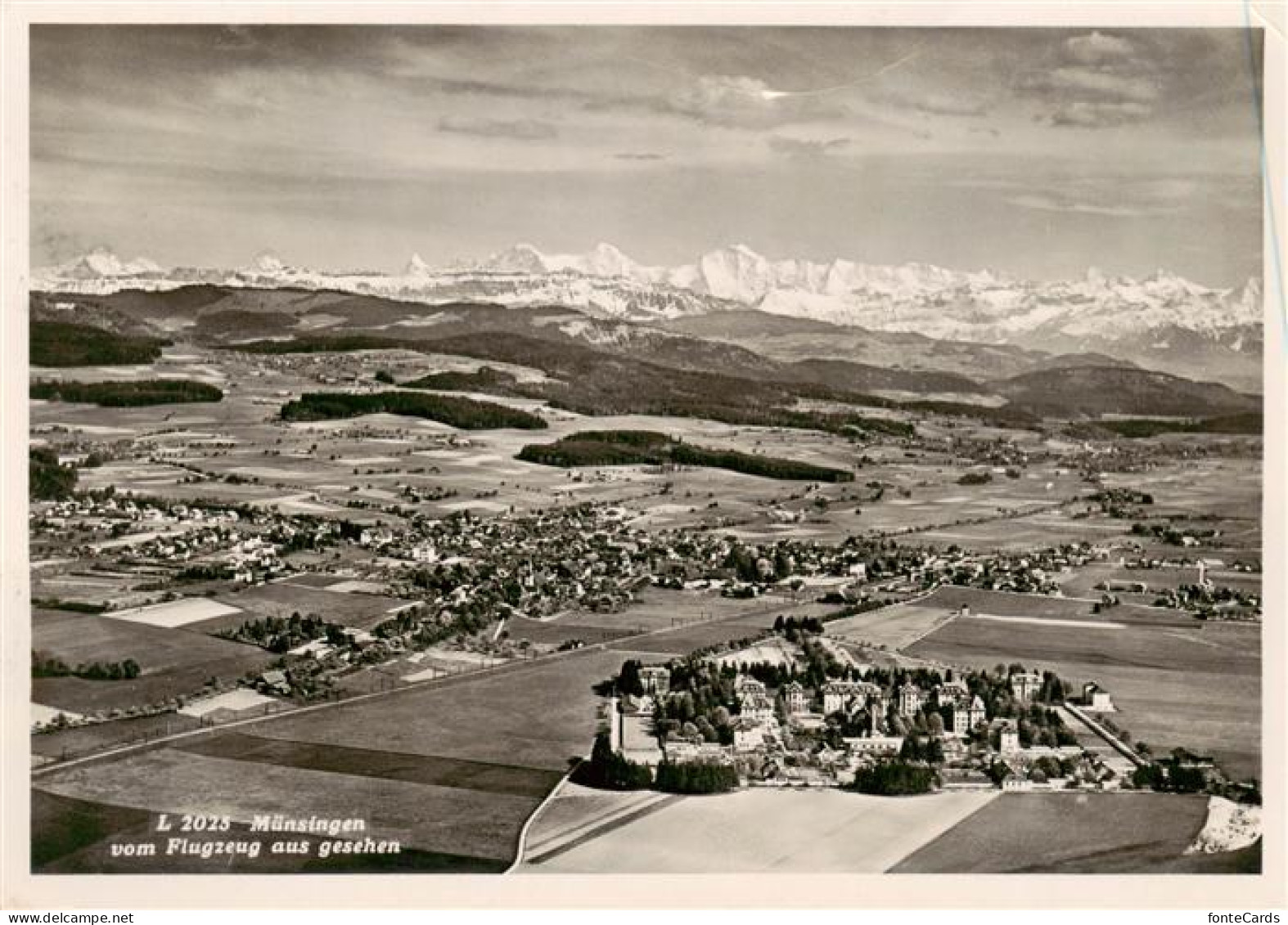 Muensingen Konolfingen BE Fliegeraufnahme