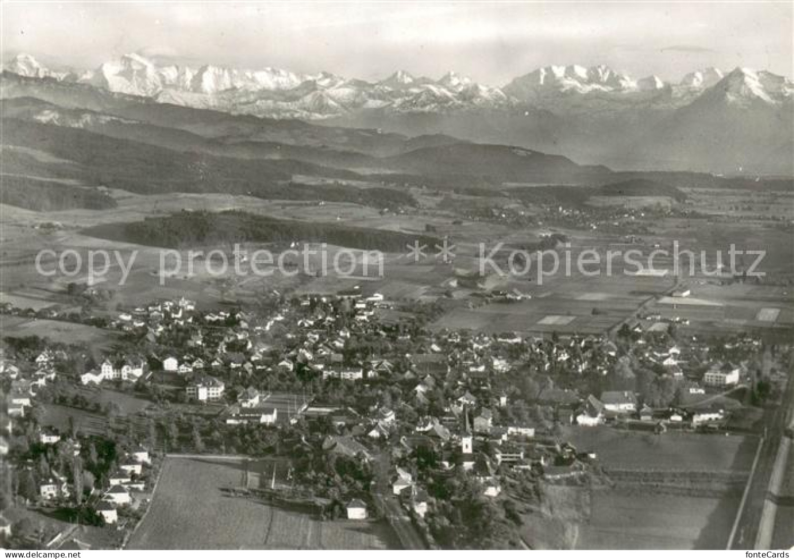 Muensingen Konolfingen BE Fliegeraufnahme