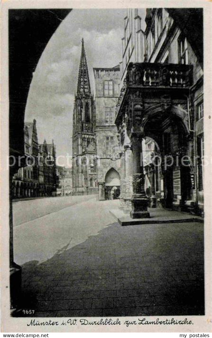 Muenster Westfalen Lambertikirche
