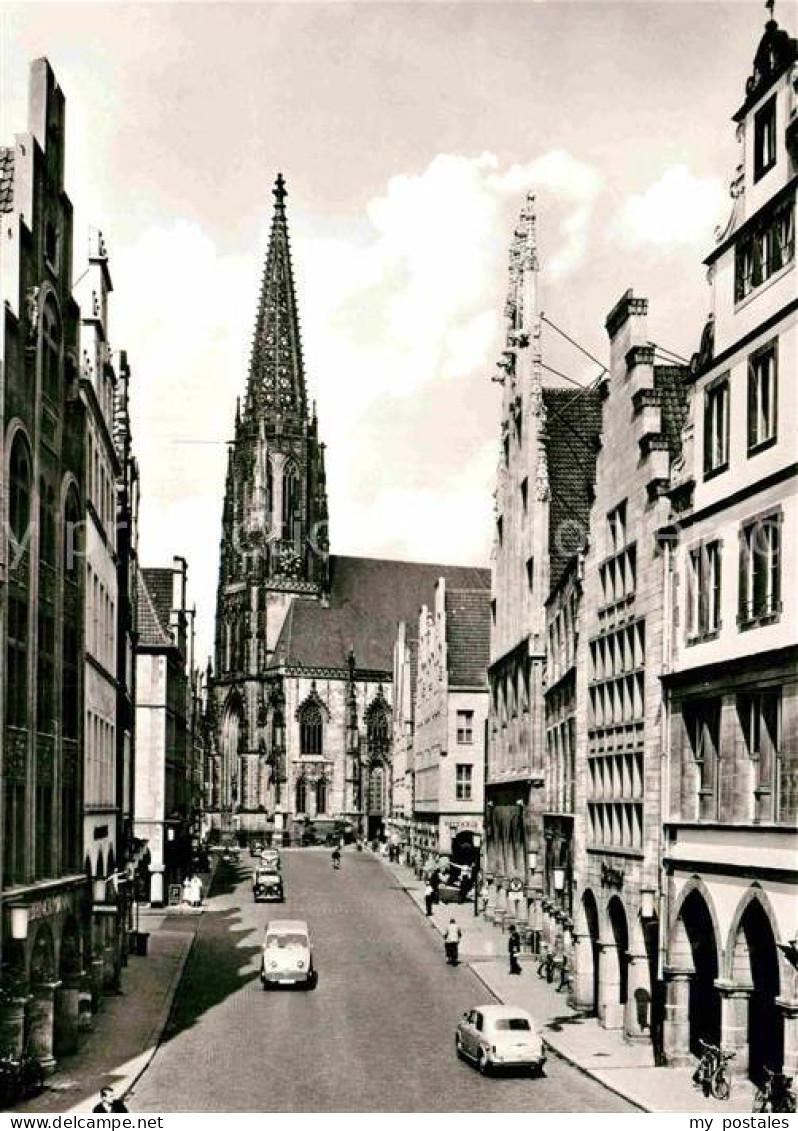 Muenster Westfalen Prinzipalmarkt Muenster