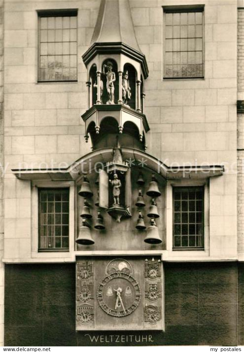 Muenster Westfalen Weltzeituhr