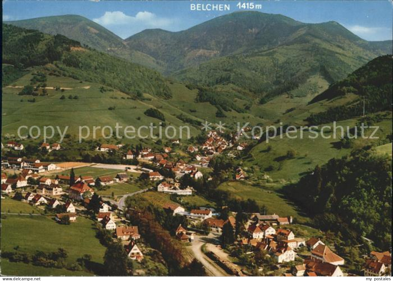 Muenstertal Schwarzwald Belchen
