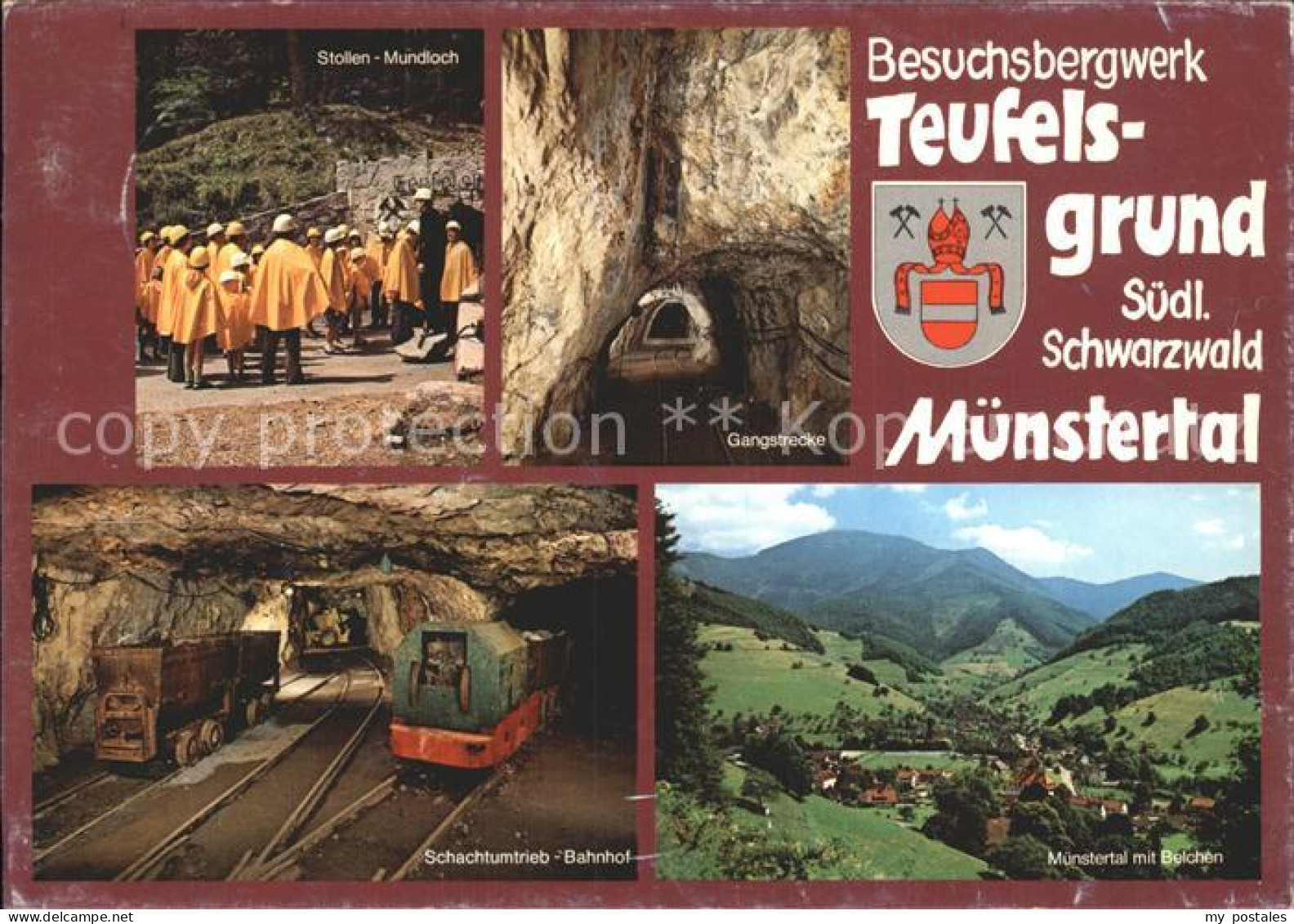 Muenstertal Schwarzwald Teufelsgrund Bergwerk