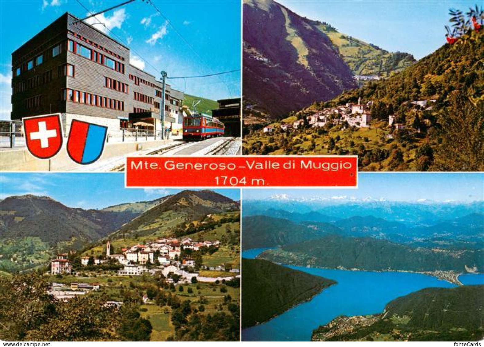 Muggio TI Monte Generoso Ferrovia Bahn Ristorante Monte Generoso Vetta