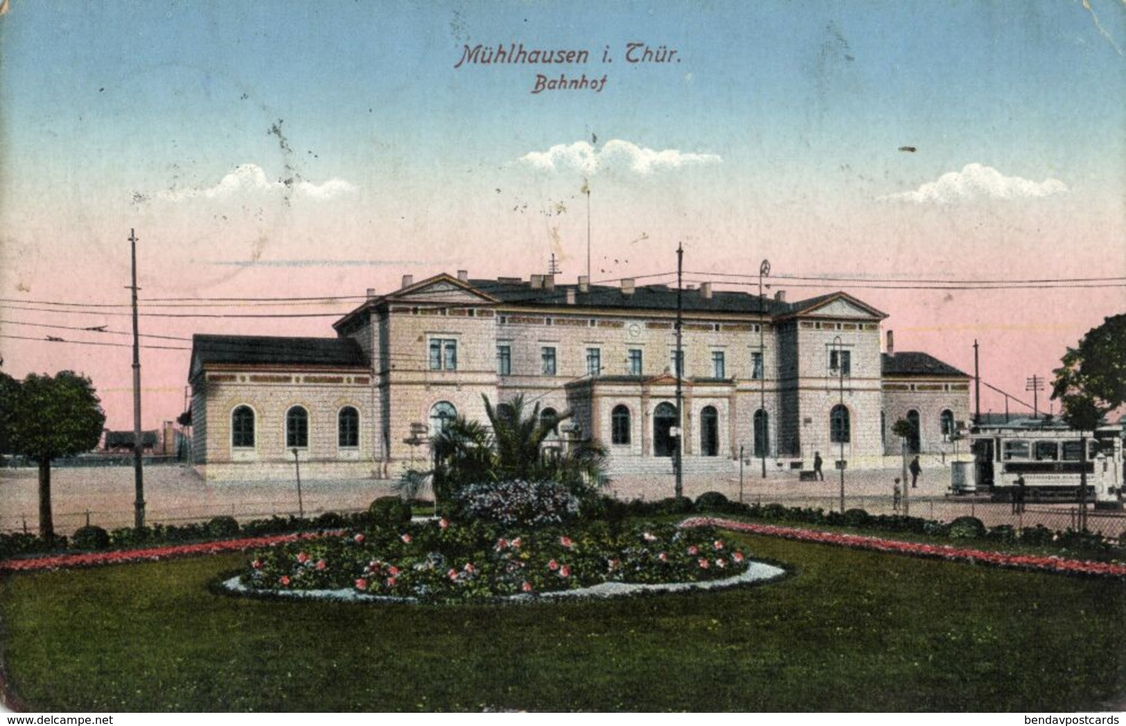 MÜHLHAUSEN i. Thür., Bahnhof (1916) AK