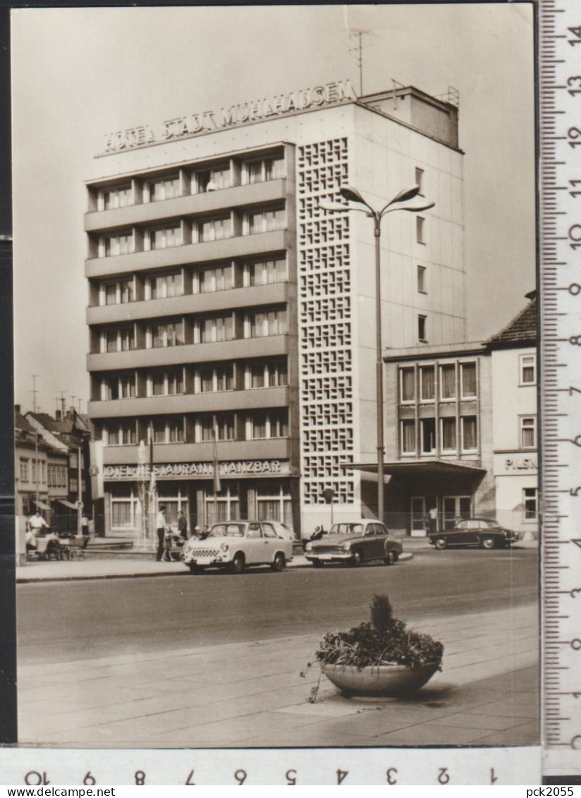 MÜHLHAUSEN (Thüringen) - Hotel "Stadt Mühlhausen" gelaufen  ( AK 5112) günstige Versandkosten