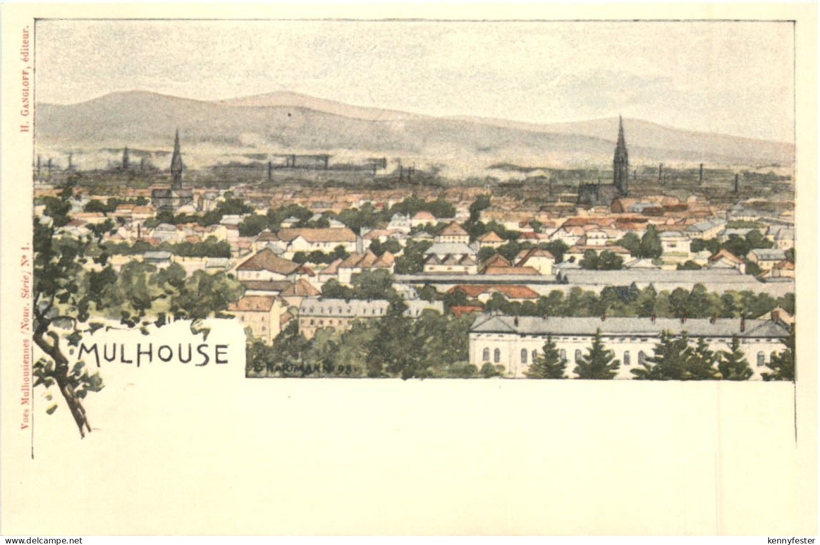 Mulhouse - Litho