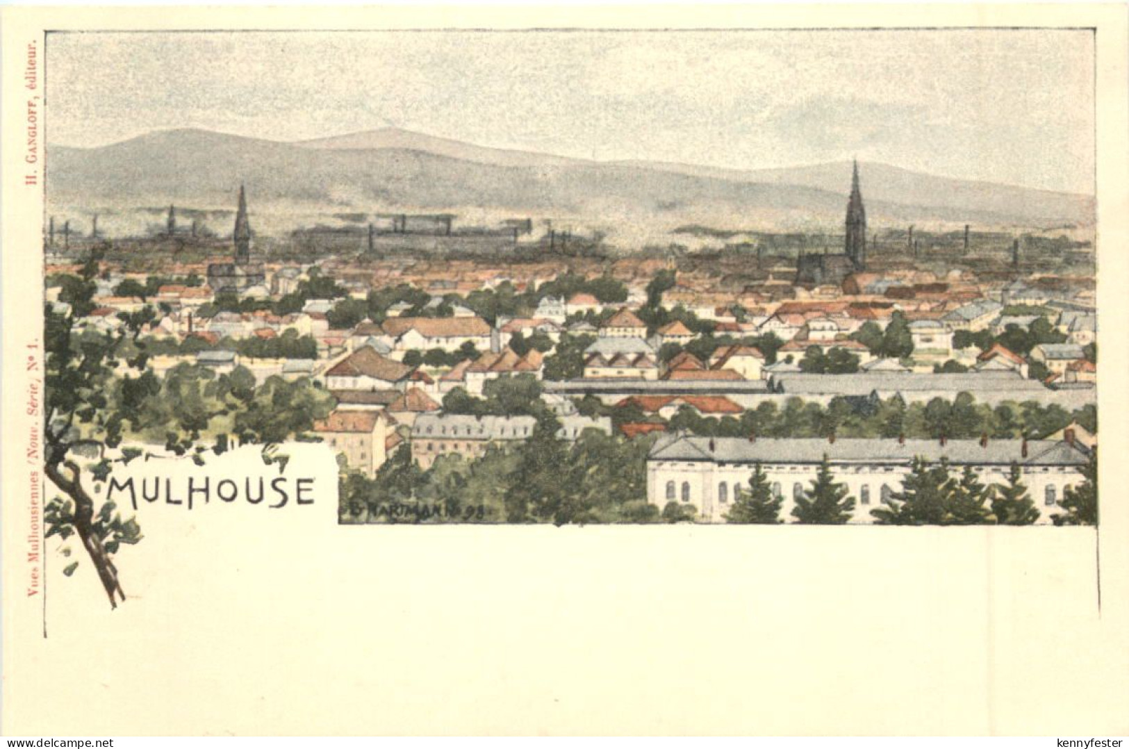Mulhouse - Litho